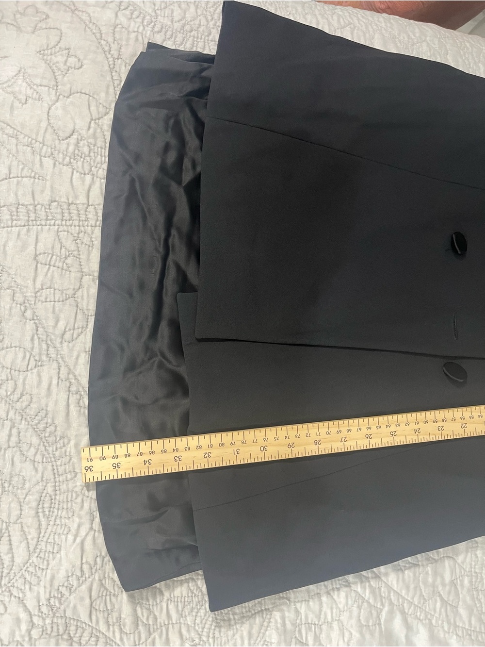 Laundry By Shelli Segal Black Double-Breasted Sleeveless Blazer Dress - Picture 7 of 11